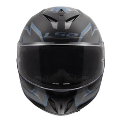 LS2 FF820 Rapid III Xtrem Helmet - Black / Blue Petrol