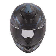 LS2 FF820 Rapid III Xtrem Helmet - Black / Blue Petrol