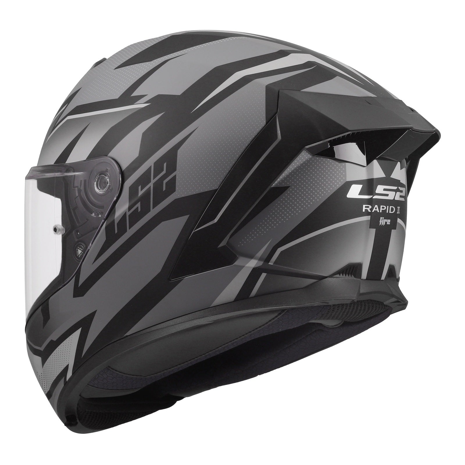 LS2 FF820 Rapid III Xtrem Helmet - Black / Grey