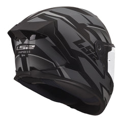LS2 FF820 Rapid III Xtrem Helmet - Black / Grey