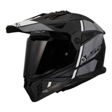 LS2 MX702 Pioneer II Hill Helmet - Matte Black / White 06