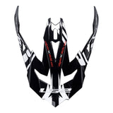 LS2 MX470 Subverter Peak - Emperor Black/White/Red