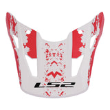 LS2 COZ Peak Hyde - Red / White