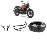 S48 Astra Black Topbox Kit MOTO GUZZI 850 V7 STONE & V7 SPECIAL 21-23 - M019S48BPBLK