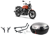 S48 Astra Silver Topbox Kit MOTO GUZZI 850 V7 STONE & V7 SPECIAL 21-23 - M019S48BPSIL