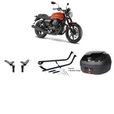 V36 Wizard Black Topbox Kit MOTO GUZZI 850 V7 STONE & V7 SPECIAL 21-23 - M019V36BPBLK
