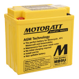 Motobatt Battery Quadflex AGM - MB9U