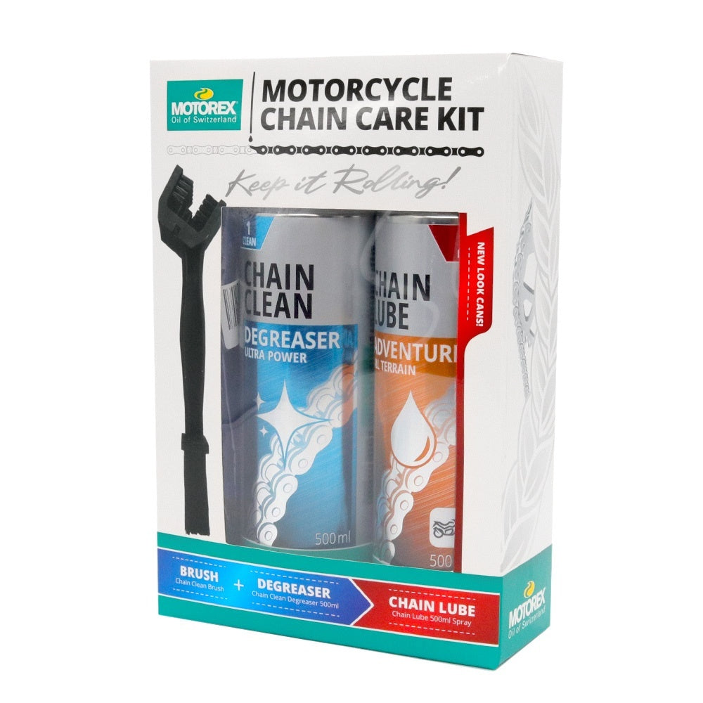 Motorex Adventure Chain Maintenance Pack - Adventure Lube and Cleaner