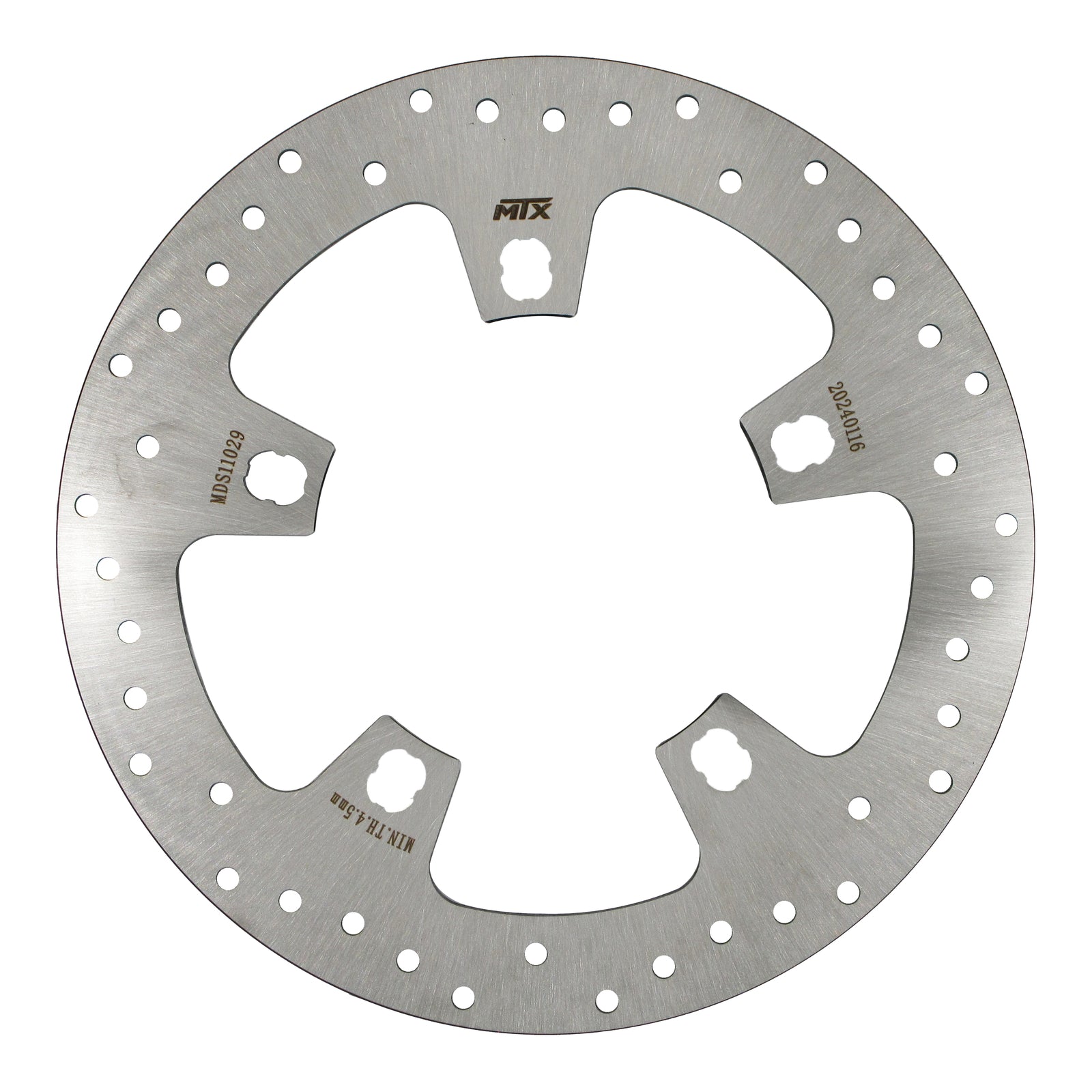 MTX Brake Disc Solid Type - Front Right