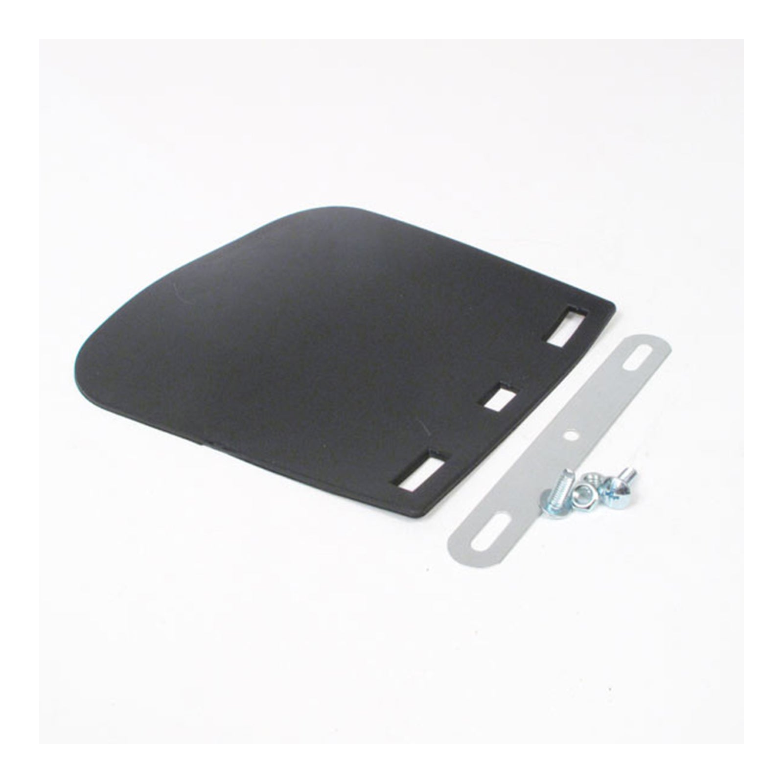WHITES MUDFLAP BLK PVC LGE MOTORCYCLE