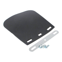WHITES MUDFLAP BLK PVC LGE MOTORCYCLE