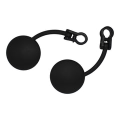 Whites Mirror Pair Universal Folding Enduro 7/8 Black