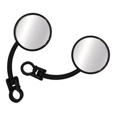 Whites Mirror Pair Universal Folding Enduro 7/8 Black