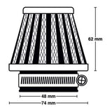 MIW POWER FILTER M5005 48MM
