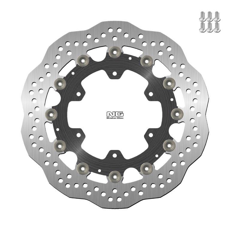 NG Brakes Premium Alloy Center Rotor Wave Type - NG1137XG