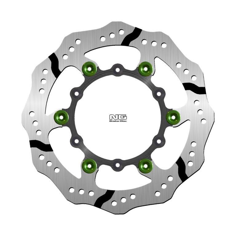 NG Brakes Premium Alloy Center Rotor Wave Type - NG1153XBH