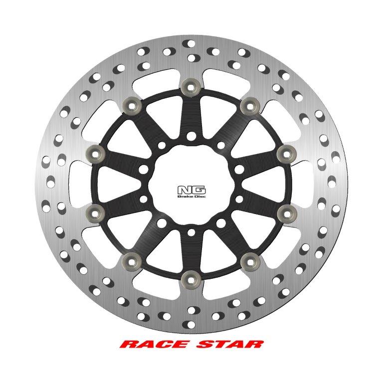 NG Premium Floating Heat Treated Racing Rotor RACE STAR - ZG SERIES - NG1213ZG