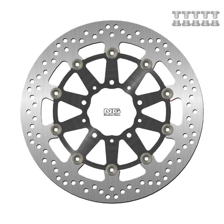 NG Brakes Premium Alloy Center Rotor - NG1559G