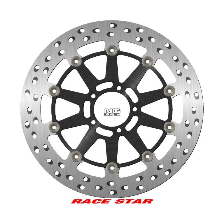 NG Premium Floating Heat Treated Racing Rotor RACE STAR - ZG SERIES - NG1565ZG