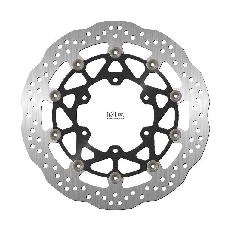 NG Brakes Premium Alloy Center Rotor Wave Type (2298ZG) - NG1639XG
