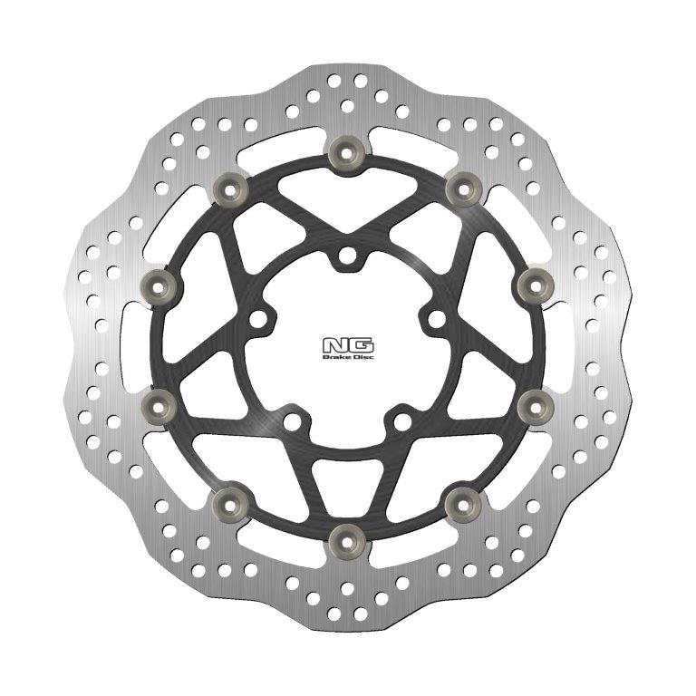 NG Brakes Premium Alloy Center Rotor Wave Type (NG2276ZG) - NG1675XG