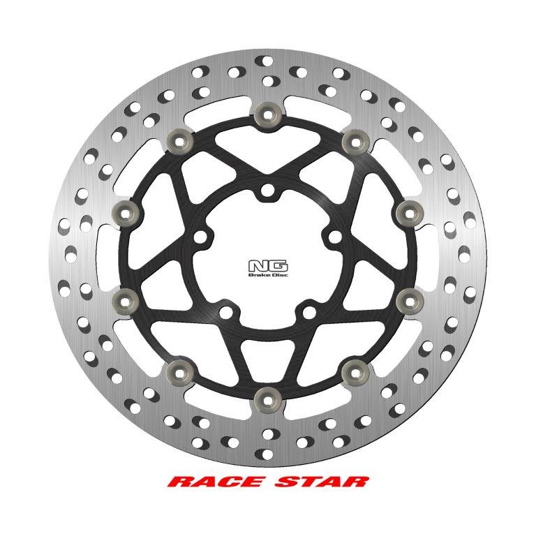 NG Premium Floating Heat Treated Racing Rotor RACE STAR - ZG SERIES - NG1829ZG