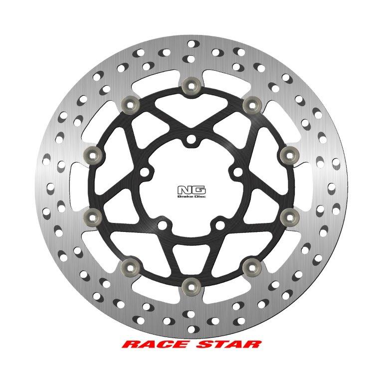 NG Premium Floating Heat Treated Racing Rotor RACE STAR - ZG SERIES - NG1882ZG