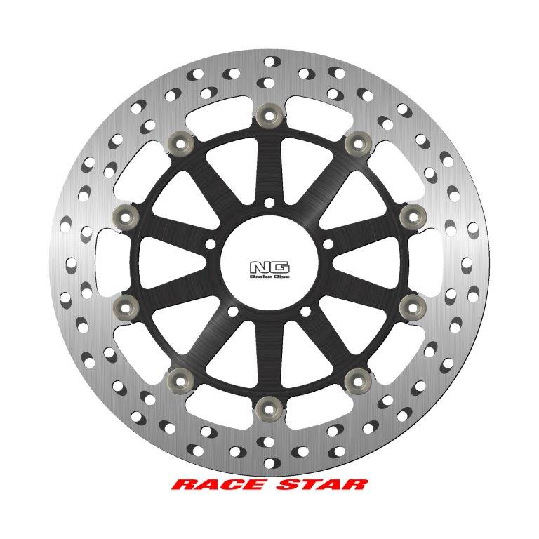 NG Premium Floating Heat Treated Racing Rotor RACE STAR - ZG SERIES - NG1957ZG