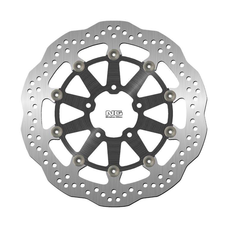 NG Brakes Premium Alloy Center Rotor Wave Type ( NG2086ZG ) - NG458XG