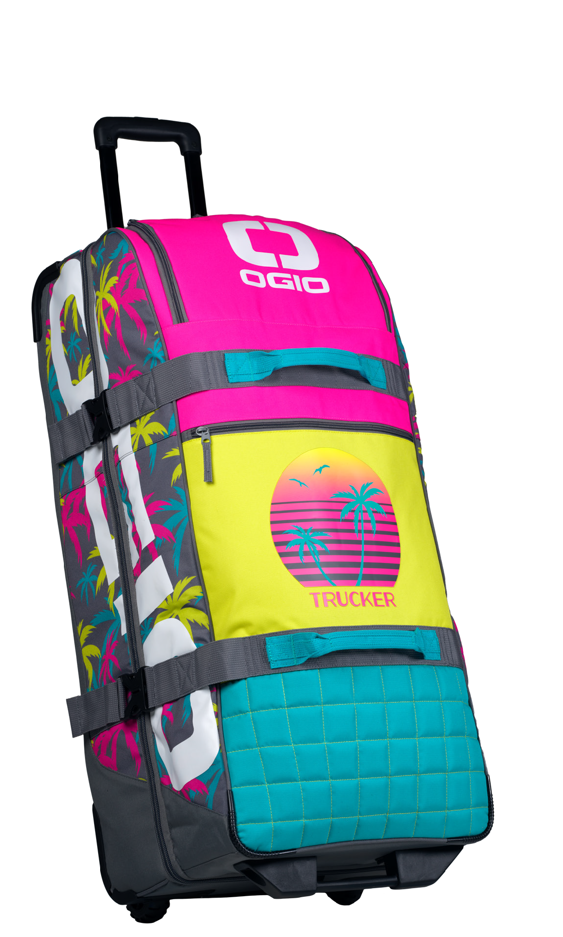 OGIO GEAR BAG - TRUCKER GEAR BAG MIAMI VICE AQUA/YEL/PNK