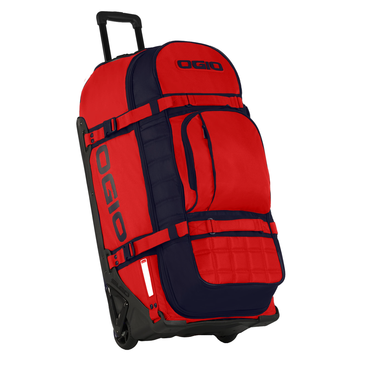 OGIO GEAR BAG - RIG 9800 (WHEELED) NVY BLU/RED