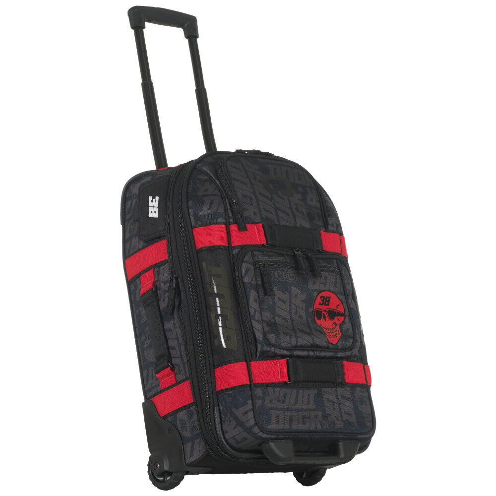 OGIO TRAVEL - ONU 22 CARRYON DNGR FLAT BLK/RED (2)