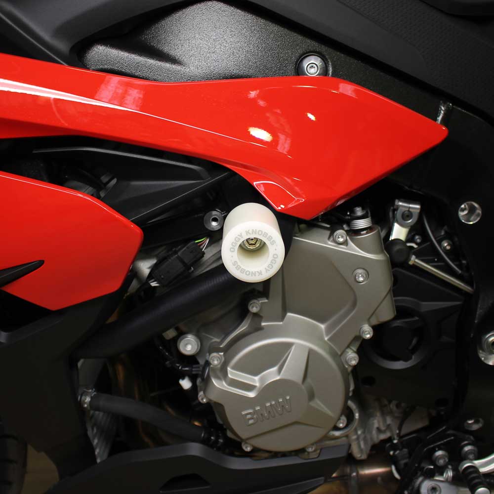 OGGY KNOBBS S 1000 XR 15-17 (White Knobbs) - OK319