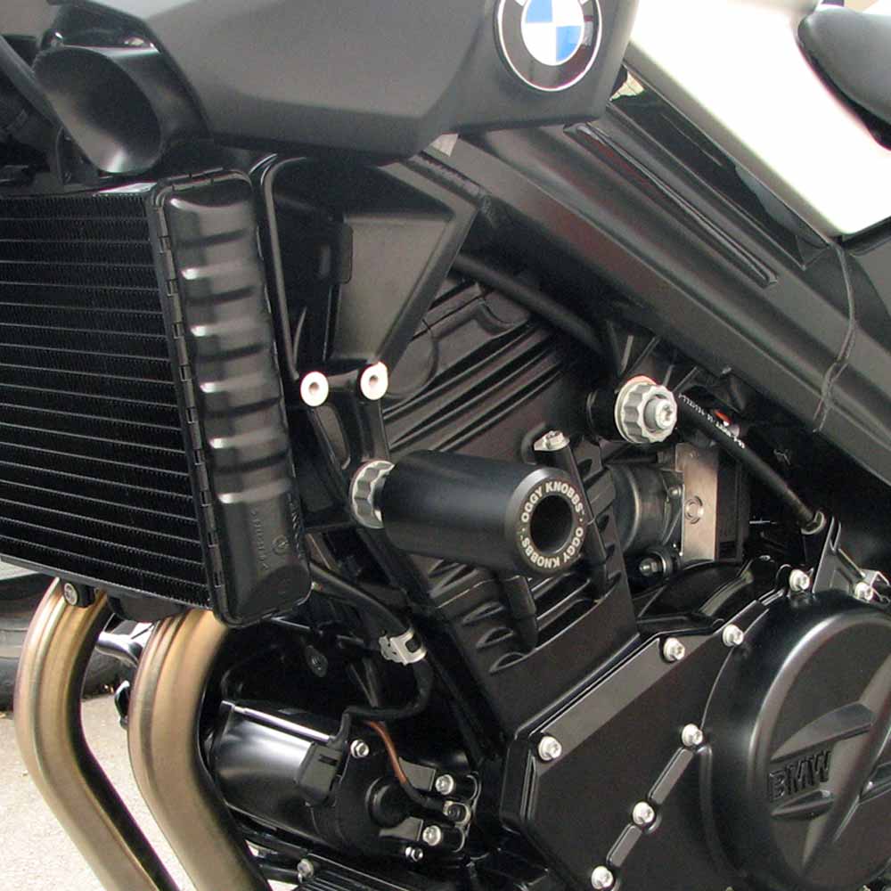 OGGY KNOBBS F 800 R 09-19 & F 800 S 06-09 (Black Knobbs) - OK325