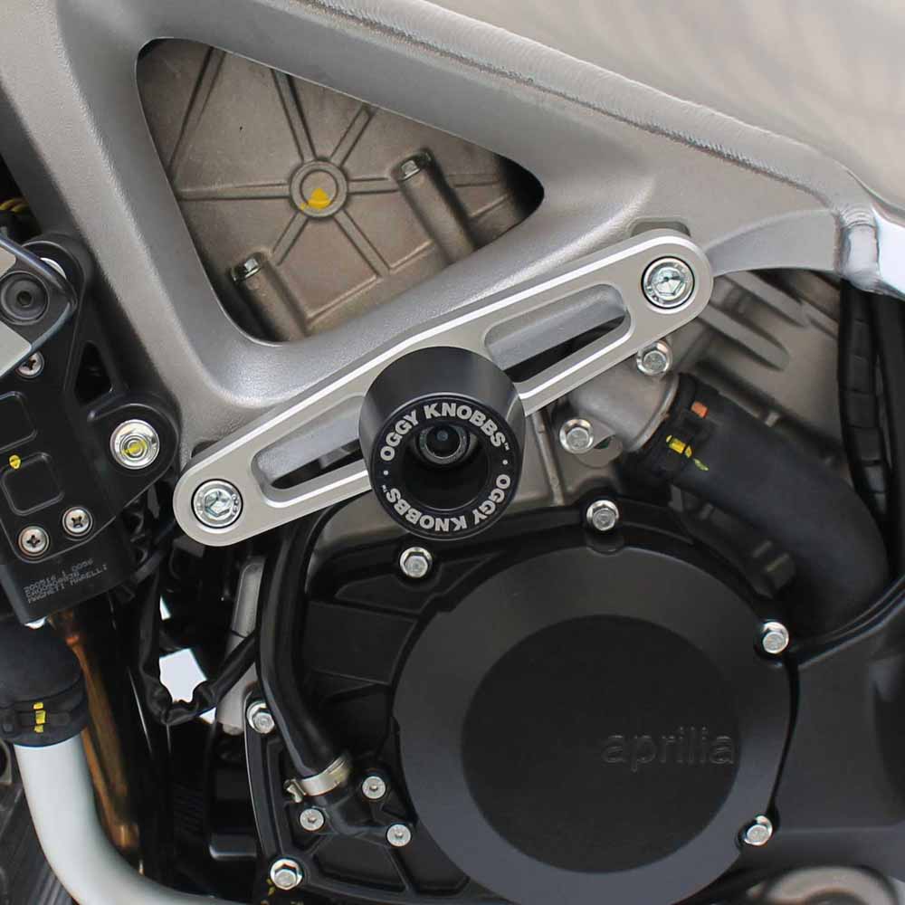 OGGY KNOBBS TUONO V4 11-20 (Black Knobbs; Silver Brackets) - OK392SB