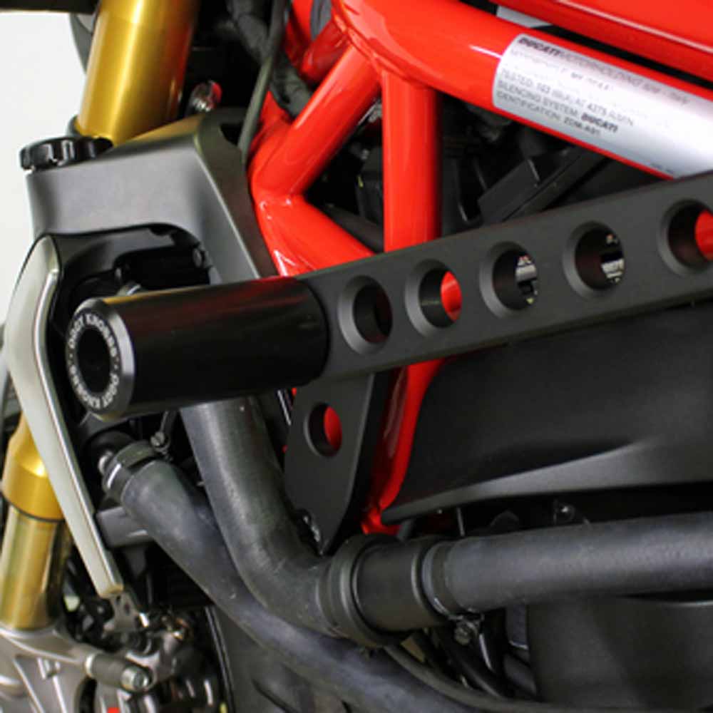 OGGY KNOBB DUCATI MONSTER 821/S 1200/S 14-20 - OK410BLK