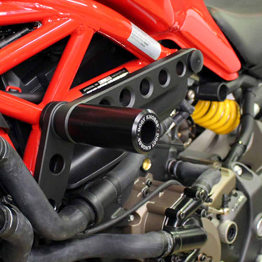 OGGY KNOBB DUCATI MONSTER 821/S 1200/S 14-20 - OK410BLK