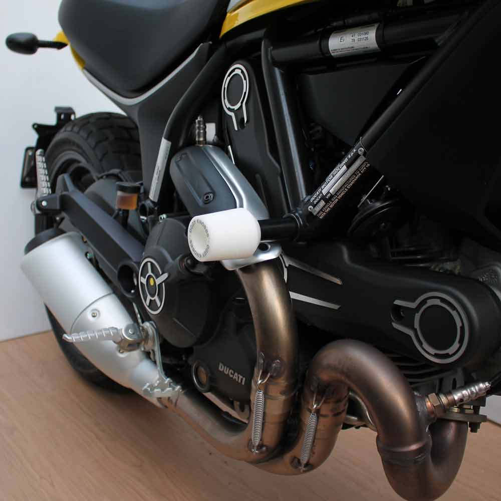 OGGY KNOBBS 800 SCRAMBLER (ALL) 15-19 (White Knobbs) - OK413