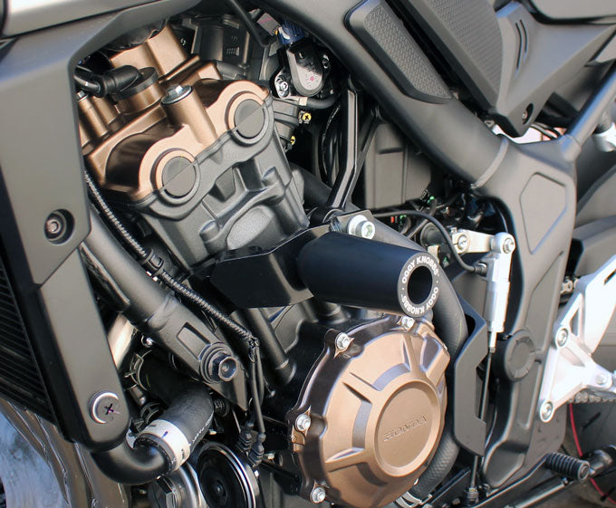 OGGY KNOBBS CB 650 R (E-CLUTCH) 24-25 (Black Knobbs) - OK5001