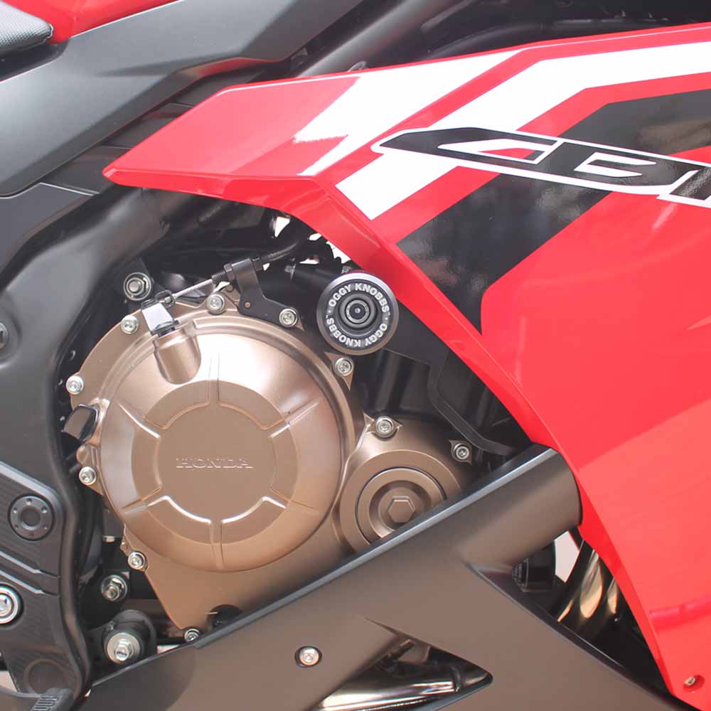 OGGY KNOBBS CBR 500 R 16-18 (Black Knobbs) - OK526