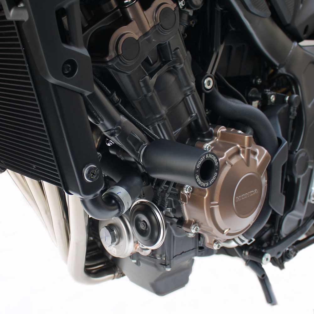 OGGY KNOBBS CB 650 R 19-25 (NON E-CLUTCH) (Black Knobbs) - OK558