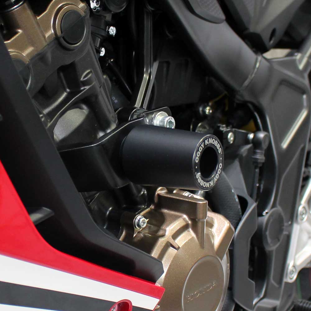 OGGY KNOBBS CBR 650 R 19-23 (Black Knobbs) - OK566