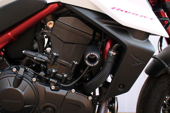 OGGY KNOBBS CB 750 (HORNET) 23-25 (Black Knobbs) - OK574