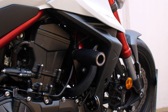 OGGY KNOBBS CB 750 (HORNET) 23-25 (Black Knobbs) - OK574