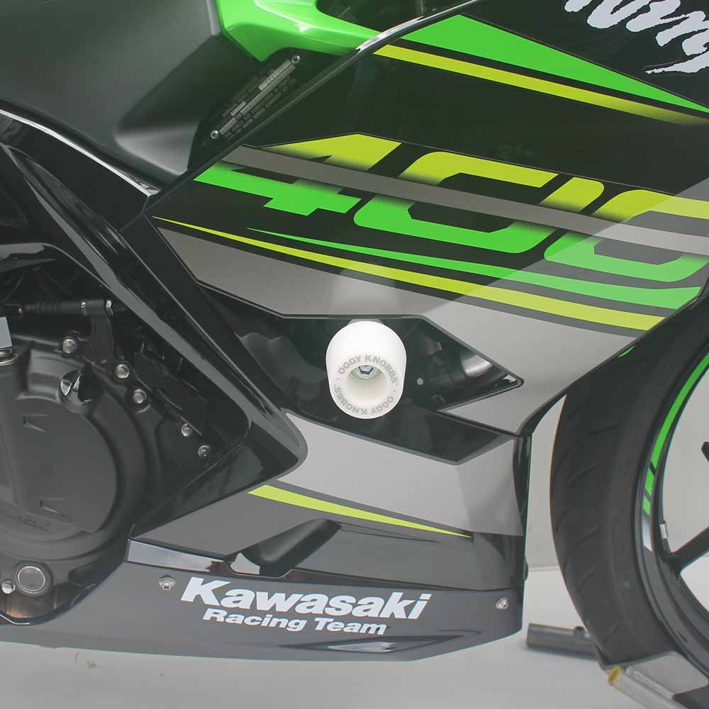 OGGY KNOBBS NINJA 400 18-24 (White Knobbs) - OK639