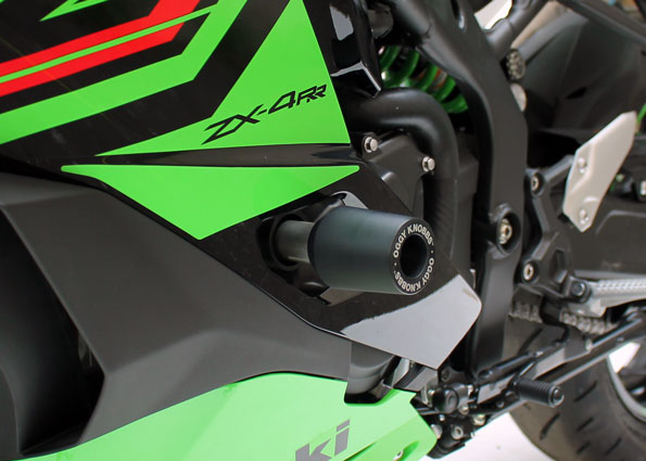 OGGY KNOBBS ZX-4R & ZX-4RR 24-25 (Black Knobbs) - OK666