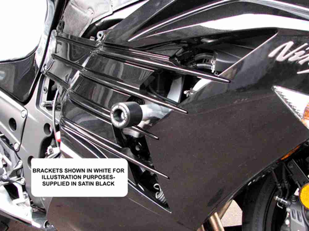 OGGY KNOBBS ZX-14R 12-25 (Black Knobbs) - OK696