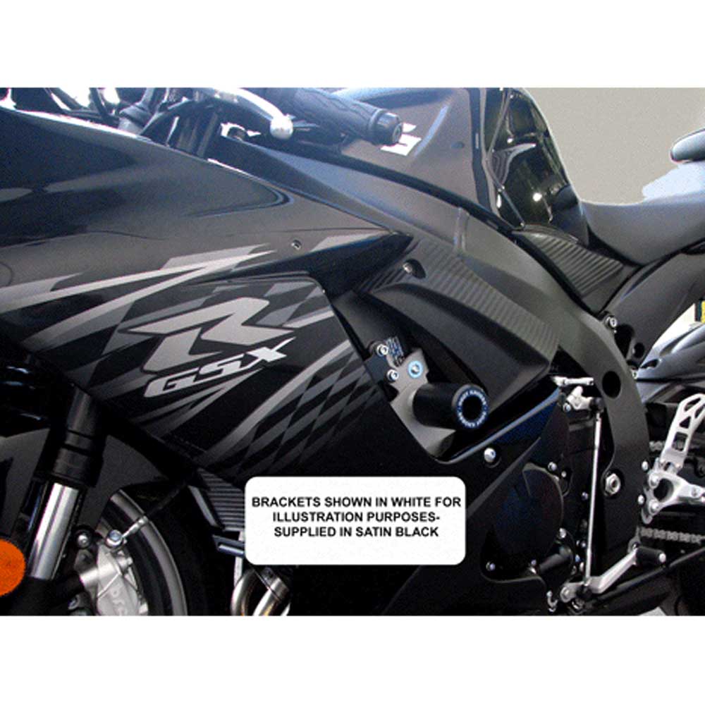 OGGY KNOBBS GSX-R 600 & GSX-R 750 11-22 (Black Knobbs; NO CUT) - OK742