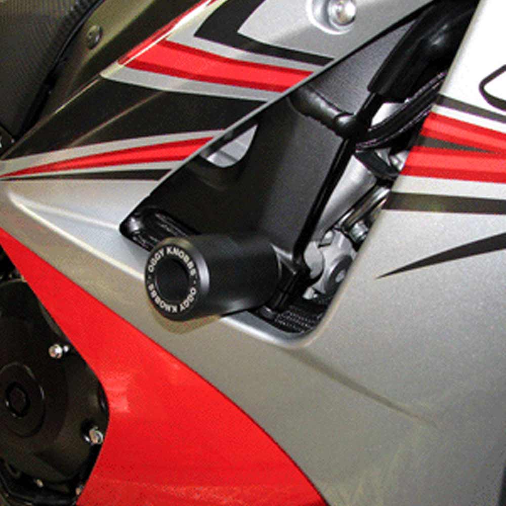 OGGY KNOBBS GSX-R 1000 07-08 (Black Knobbs) - OK754