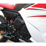 OGGY KNOBBS FZ6R 10-17 (Black Knobbs) - OK816